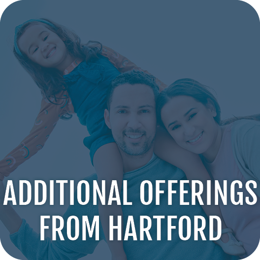 Additional Benefits from Hartford button links to web page